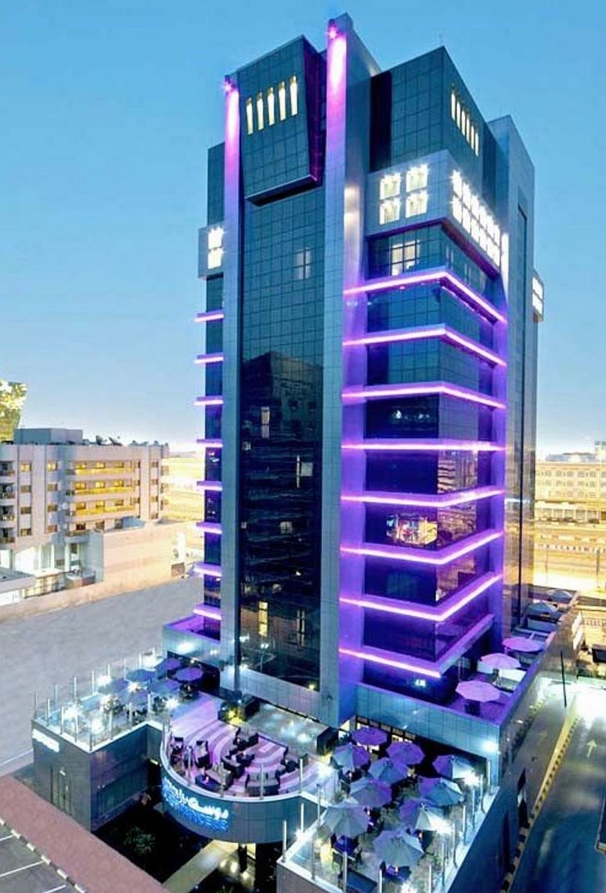 Halo Hotel Dubái Exterior foto