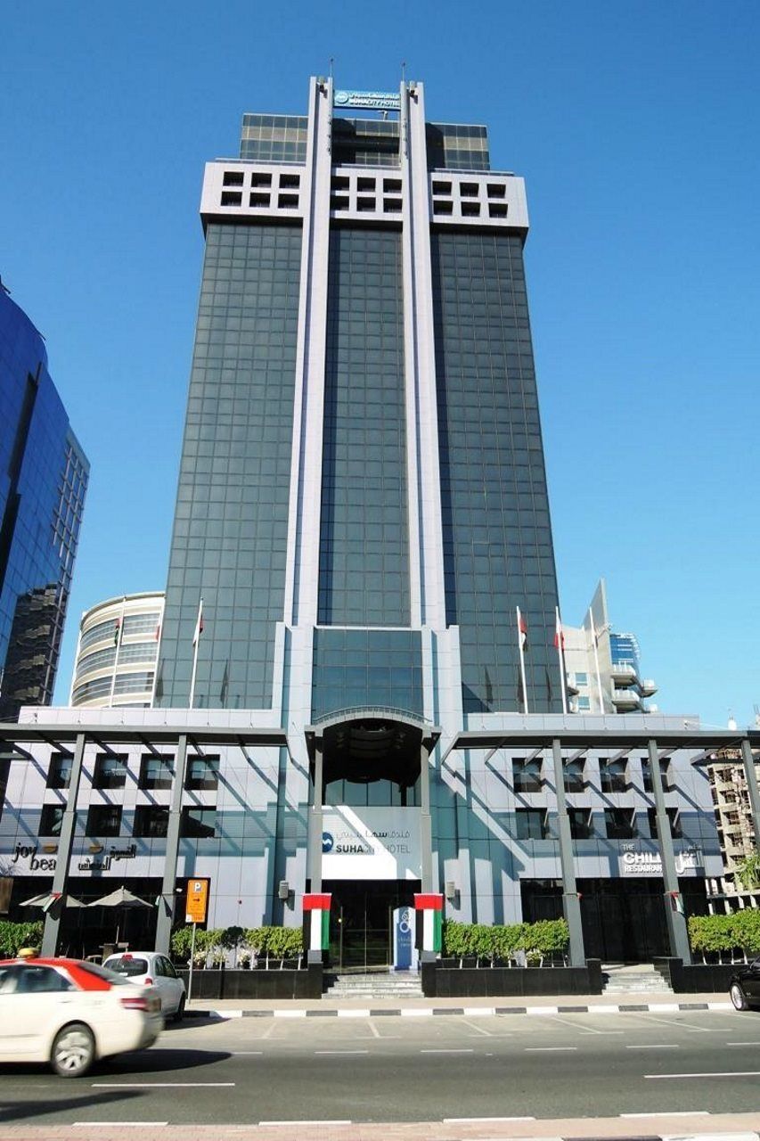 Halo Hotel Dubái Exterior foto